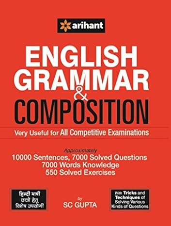 English Grammar & Composition Very Useful for All Competitive Examinations